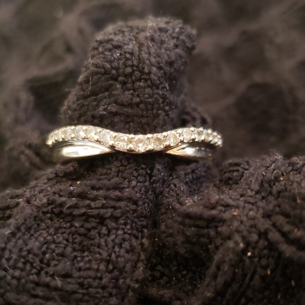 White gold Diamond wedding set - Picture 3 of 7